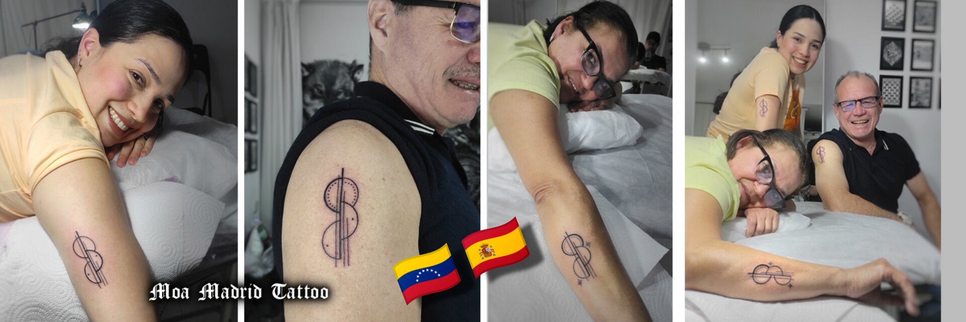 Novedades Moa Madrid Tattoo - Tatuajes de familia de Venezuala en Madrid