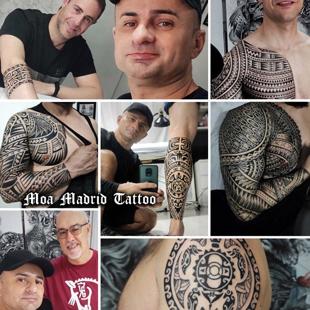 Tu tatuador maorí en Madrid Moa Madrid Tattoo