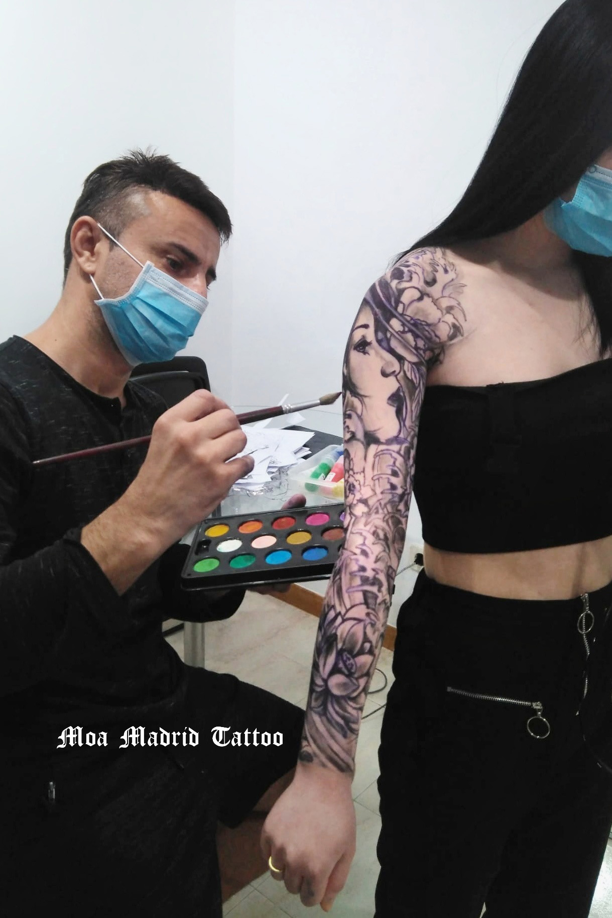 Te pruebo tu tattoo antes de hacértelo