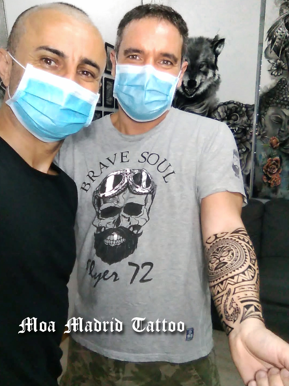 Soy Moa, tu tatuador maorí en Madrid