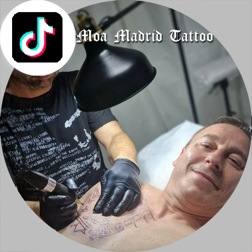 TikTok Moa Madrid Tattoo