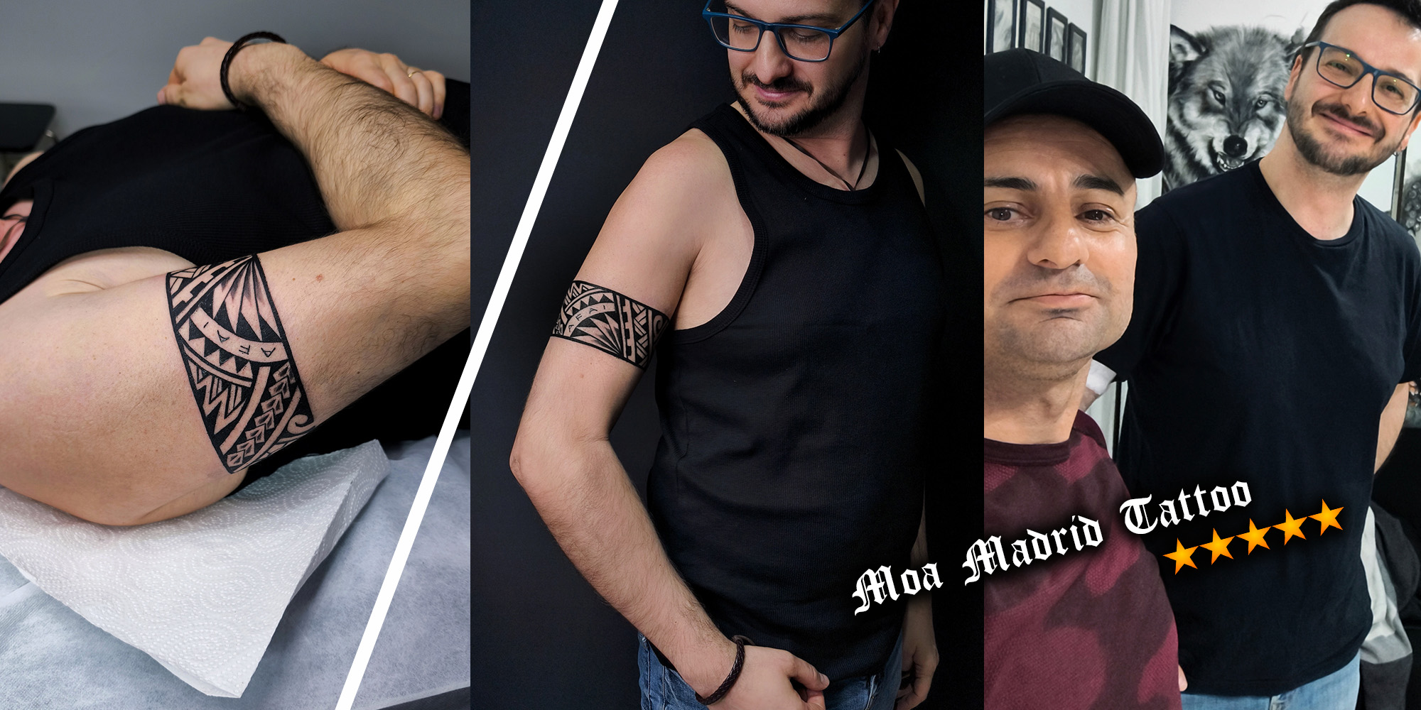 Opiniones de clientes sobre Moa Madrid Tattoo - Nuevo tatuaje samoano en el brazo