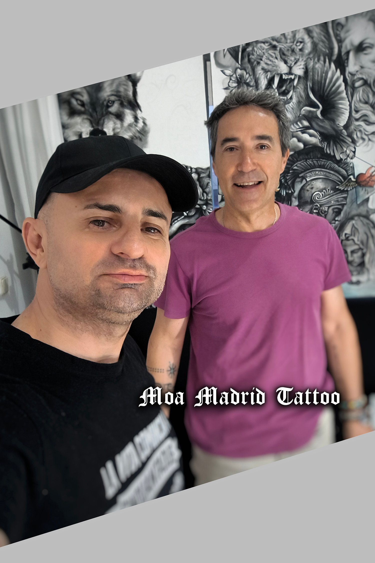 Tatuador maorí en Madrid