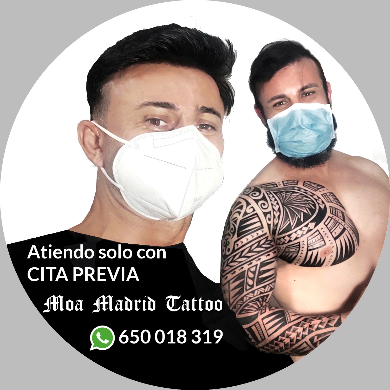 WhatsApp Moa Madrid Tattoo 650 018 319