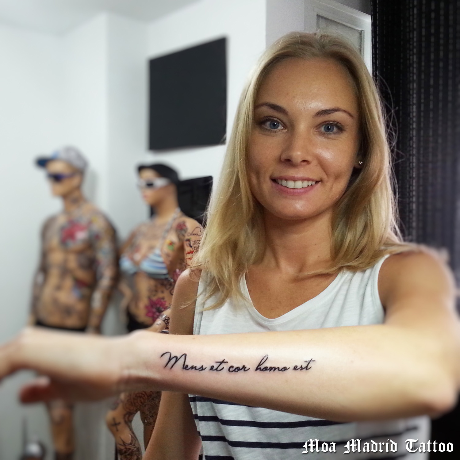 Tatuajes en latín para mujer | Moa Madrid Tattoo