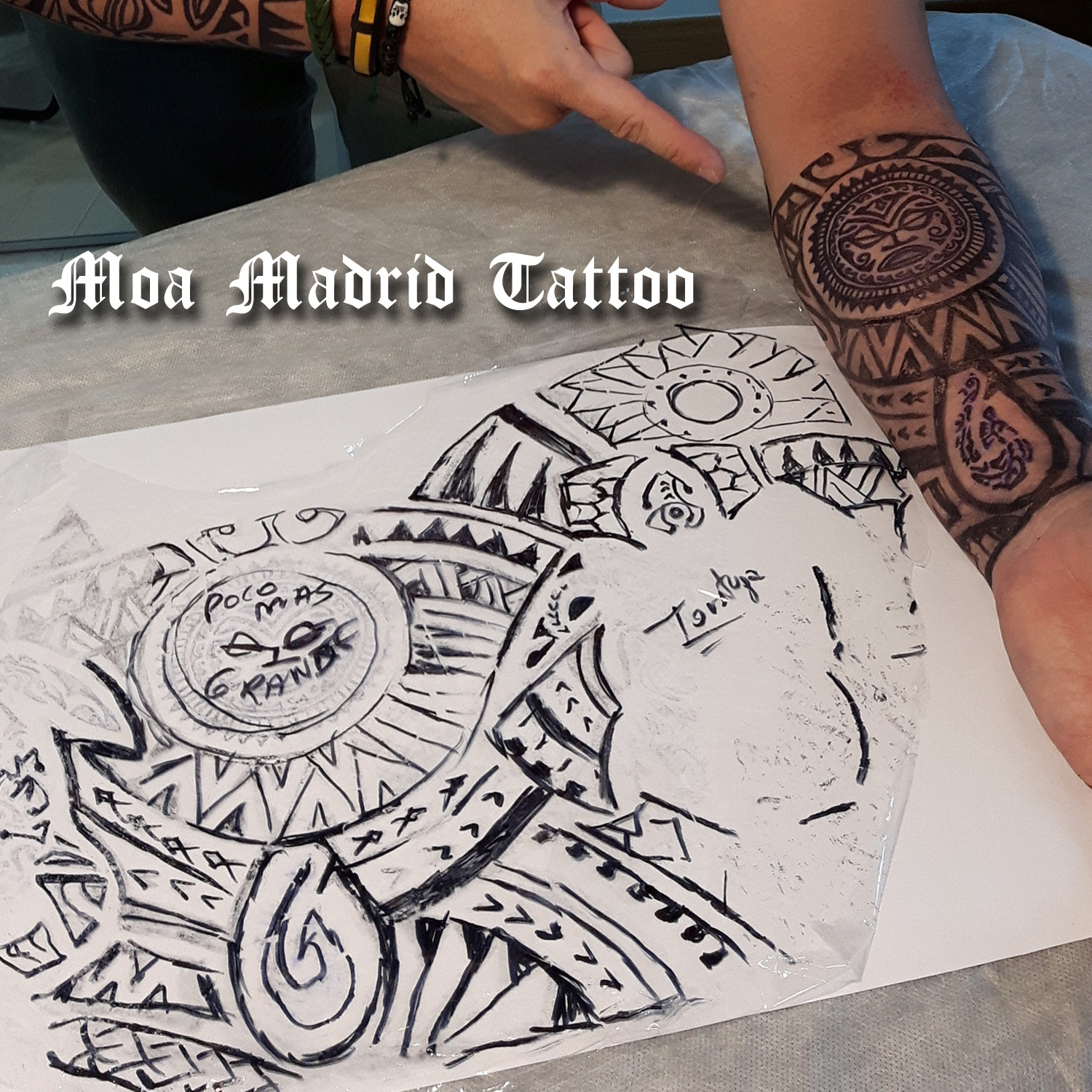 Tu tatuador maorí en Madrid Moa Madrid Tattoo
