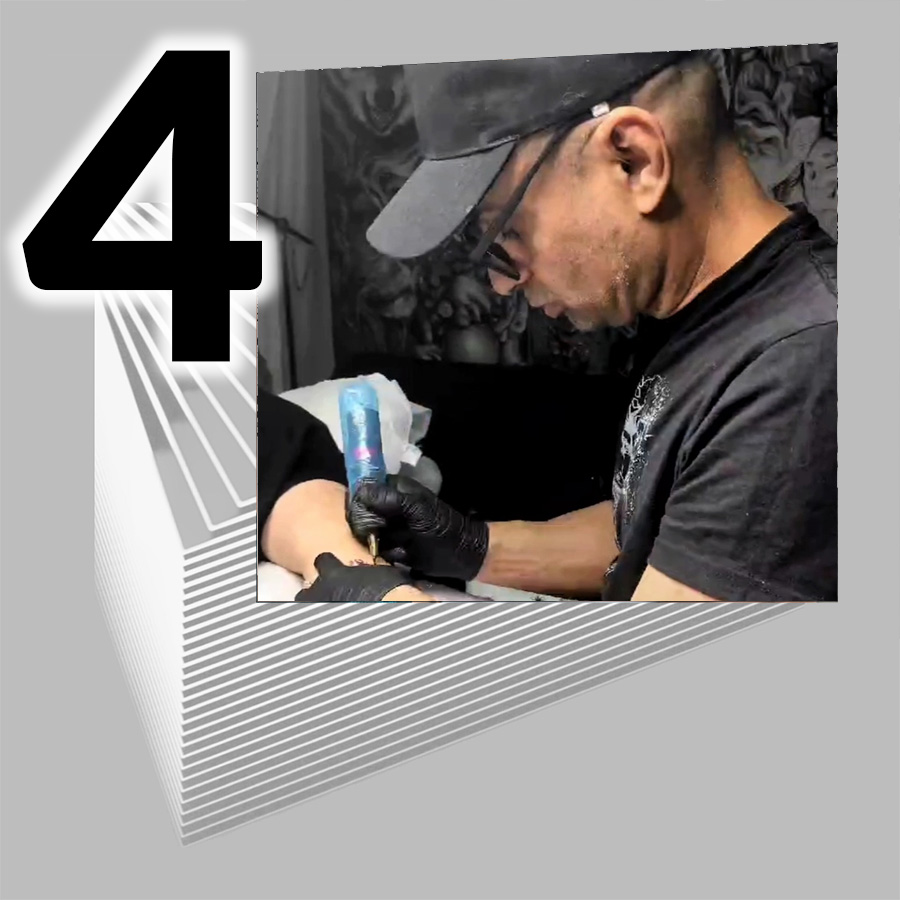 Mi 4º garantía de tatuador: Yo te tatúo, ¡ningún otro!