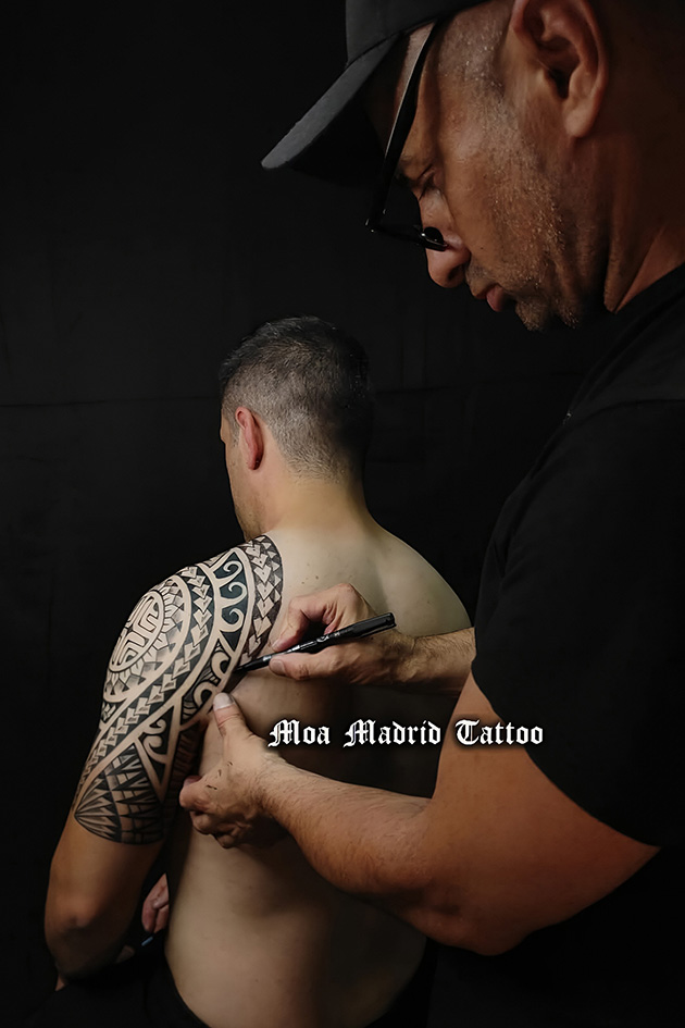 Te diseño tu tattoo directamente en el cuerpo